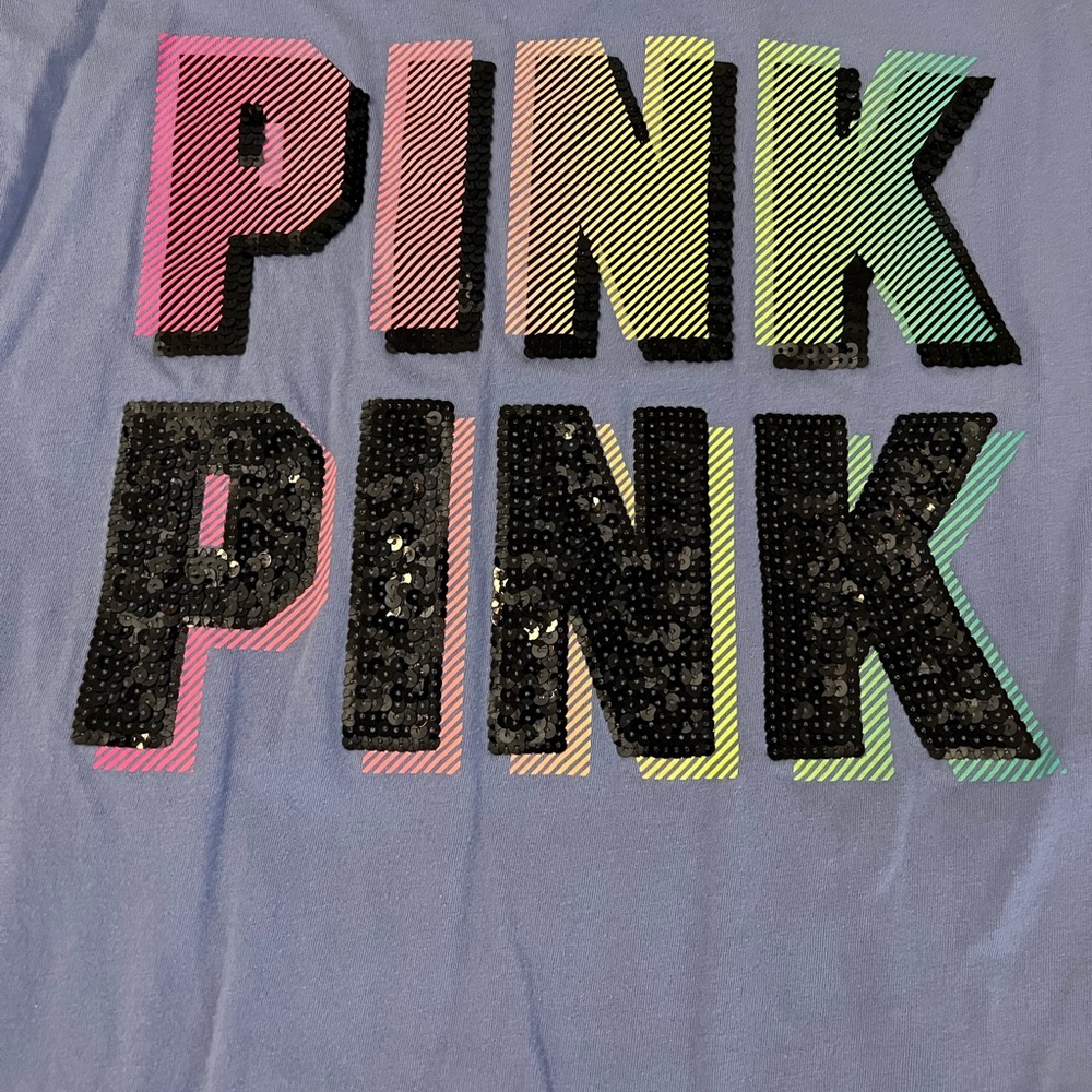 Victoria’s Secret PINK short sleeved campus tee